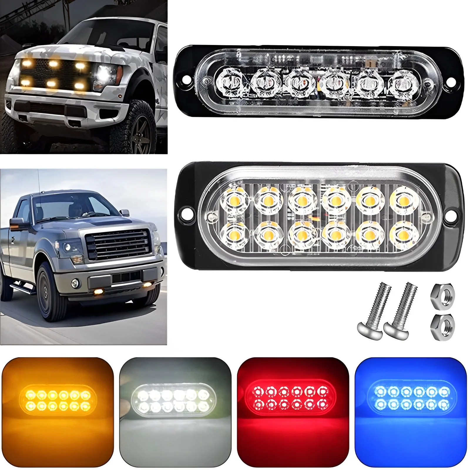 Автомобильная светодиодная лампа заднего хода, светодиодов