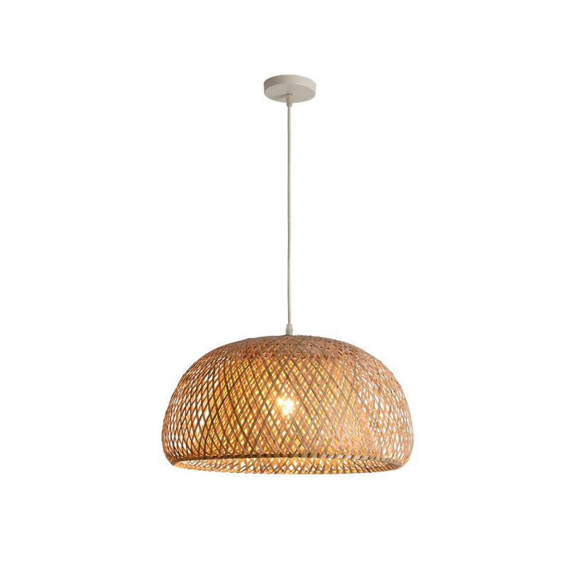 

Vintage Bamboo Pendant Light Lamparas Pendant Lamp Hanging Lampshade Art Decor Chinese Lantern Rattan Chandelier Lustres Fixture