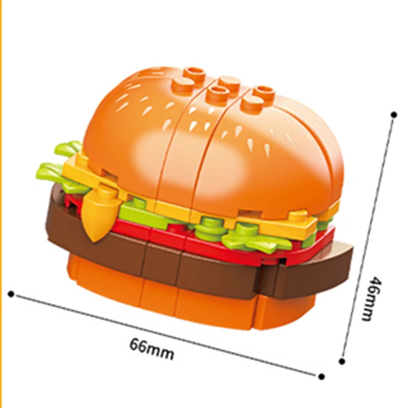 Самоблокирующиеся кирпичи пластиковые DIY MOC магнитные наклейки для холодильника