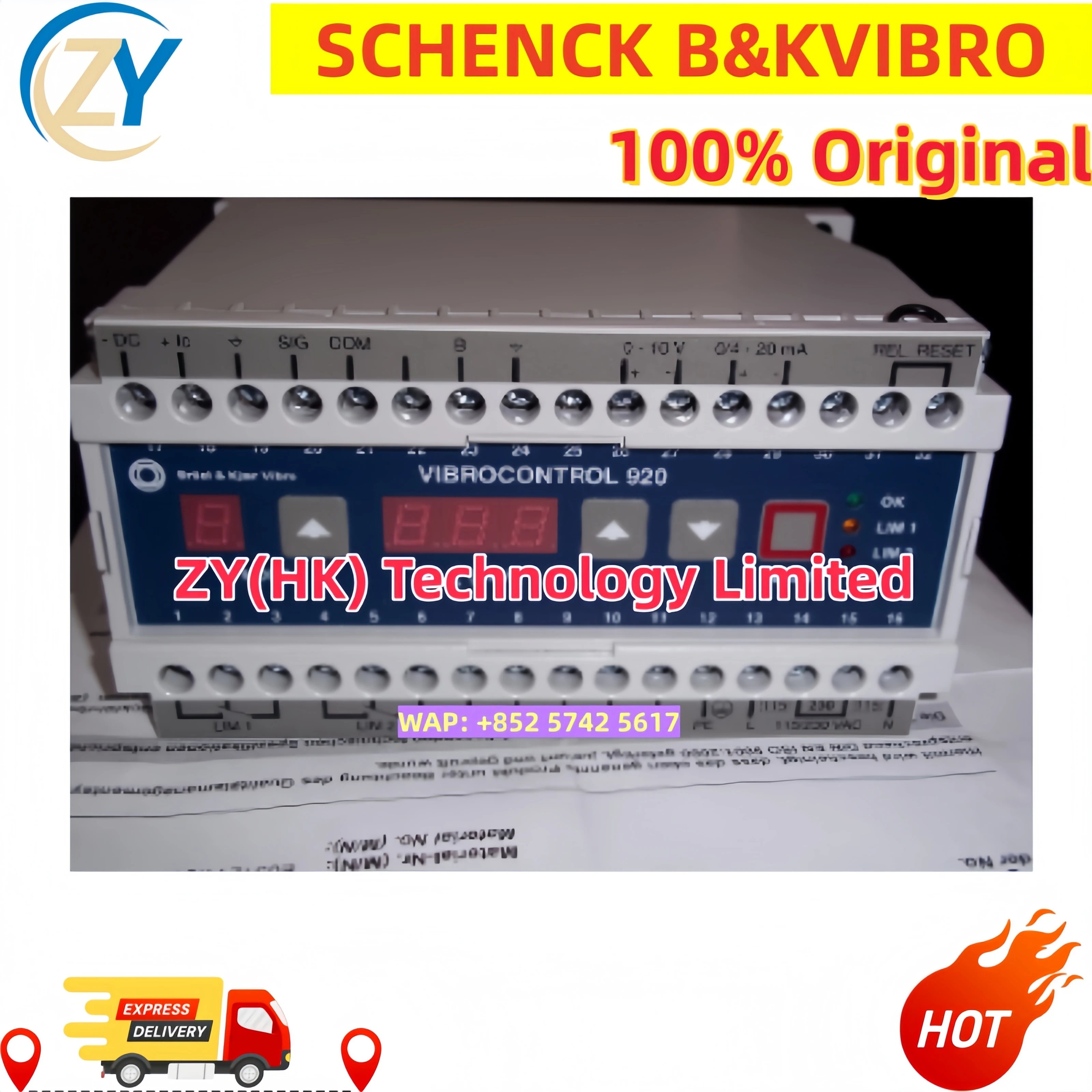 Оригинальный промышленный датчик весавибрации Schenck V091580.B01 2N59-1R-200-45 (art.: 3920d316f4e49) - 3920d316f4e49