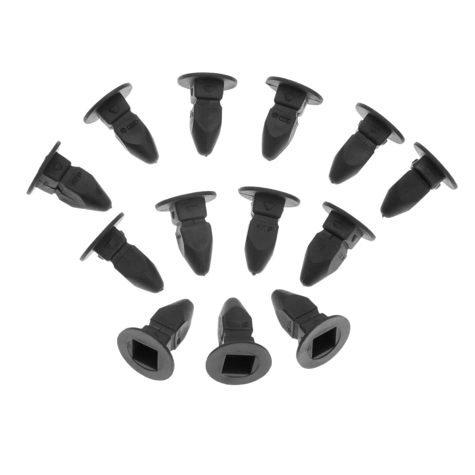 

50Pcs Car Bumper Fender Apron Screws Grommet Nut Auto Fastener Clip A20925 For A4 S4 A6 S6 Golf Passat N908-214-01 Nylon