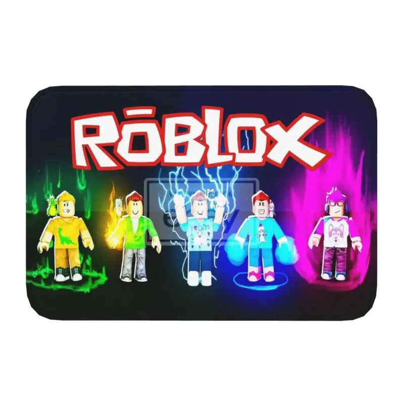 

Коврик Robloxing с аниме-роботом для входа в гостиную, нескользящий, 40 х60 см