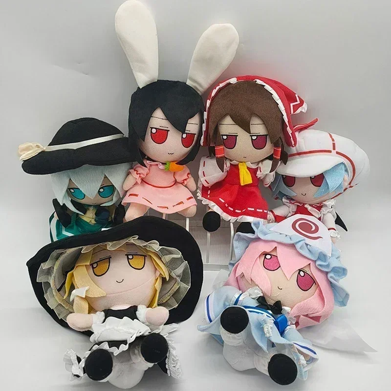 Фото 20 см Touhou Project плюшевые игрушки Moriya Suwako Hakurei Reimu Cirno Fumo Flandre Scarlet аниме плюшевые мягкие куклы подарки на день рождения №5