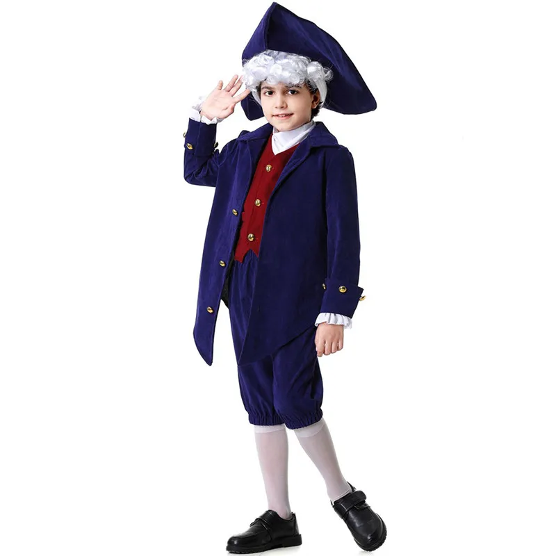 Костюмы для мальчиков на Хэллоуин в стиле ретро средневековые благородные