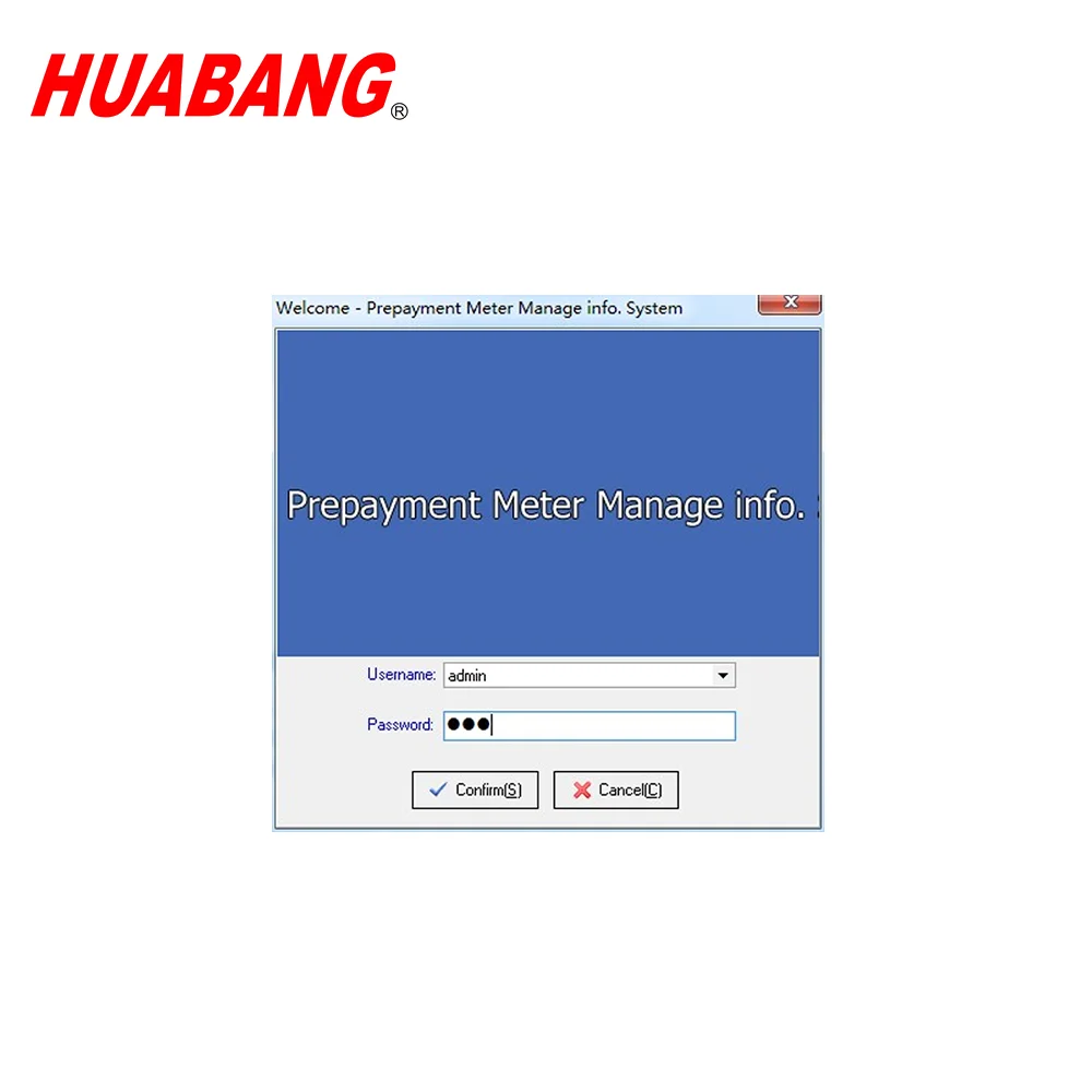 

STS Prepaid electric meter keypad prepayment energy meter Vending software