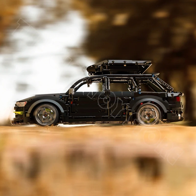 Роскошная модель автомобиля MOC RS6 универсал высокотехнологичная Гоночная машина