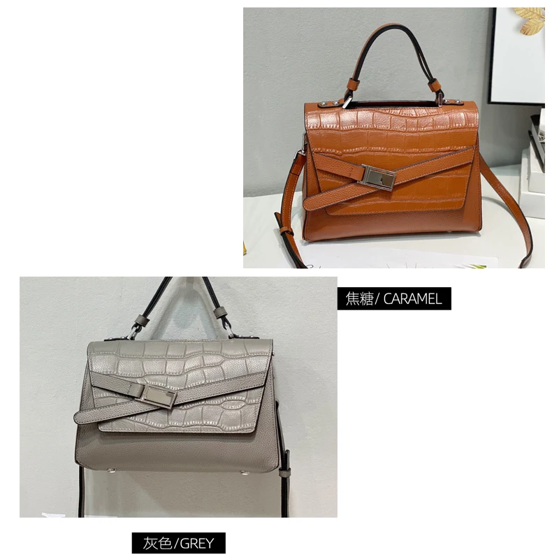 Новинка Лето 2021 легкая роскошная женская сумка-мессенджер из натуральной кожи с