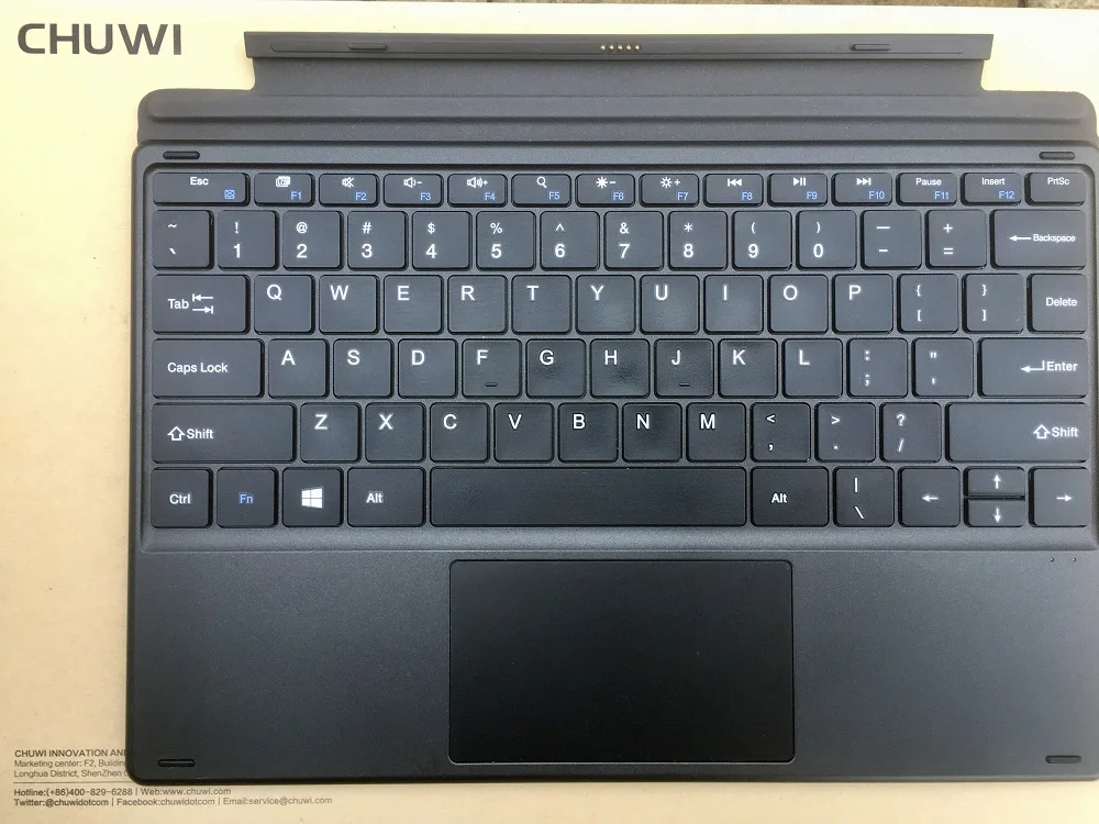 

Original Magnetic Keyboard Cover Case for CHUWI UBook X CWI535 12" Tablet Touchpad Docking Stand for Tab PC