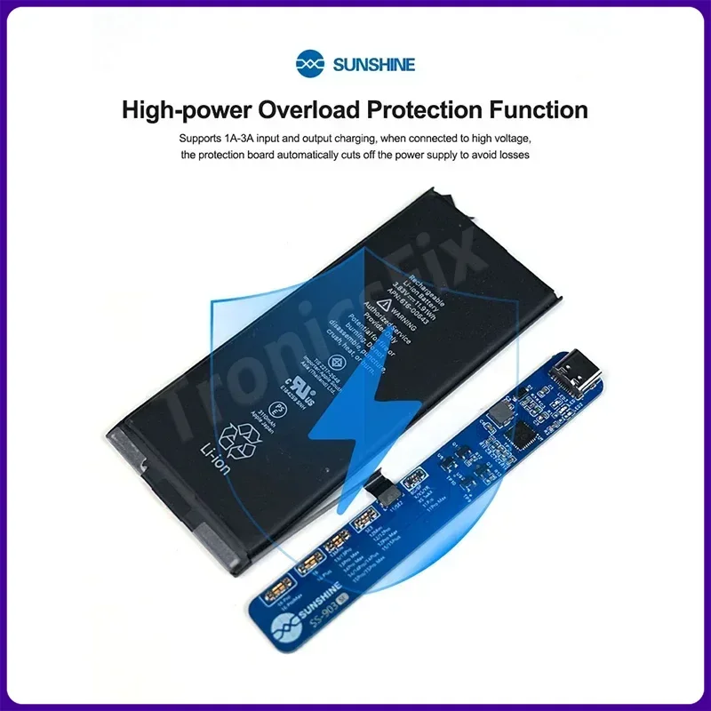 SUNSHINE SS-903 SE плата активации зарядки для телефона 8-16 Pro Max защита от перегрузки без