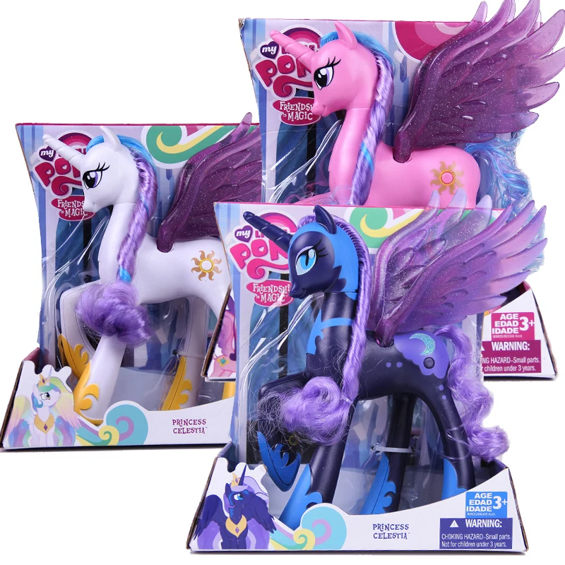 

My Little Pony Friendship is Magic Princess Luna Princess Celestia 22CM Doll Action Figure Model Toy Holiday Gifts for Girls