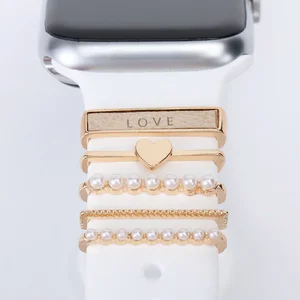 Decoration For Apple watch band Diamond Jewelry Charms for iWatch/Galaxy watch 4/Classic/3 Bracelet  in Pakistan