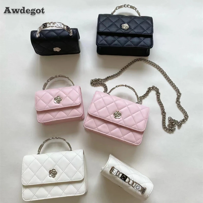 

Маленькие квадратные сумки с клапаном для женщин, стильная дамская сумочка на плечо с цветочным принтом и застежкой сверху, клатчи-тоуты на ...