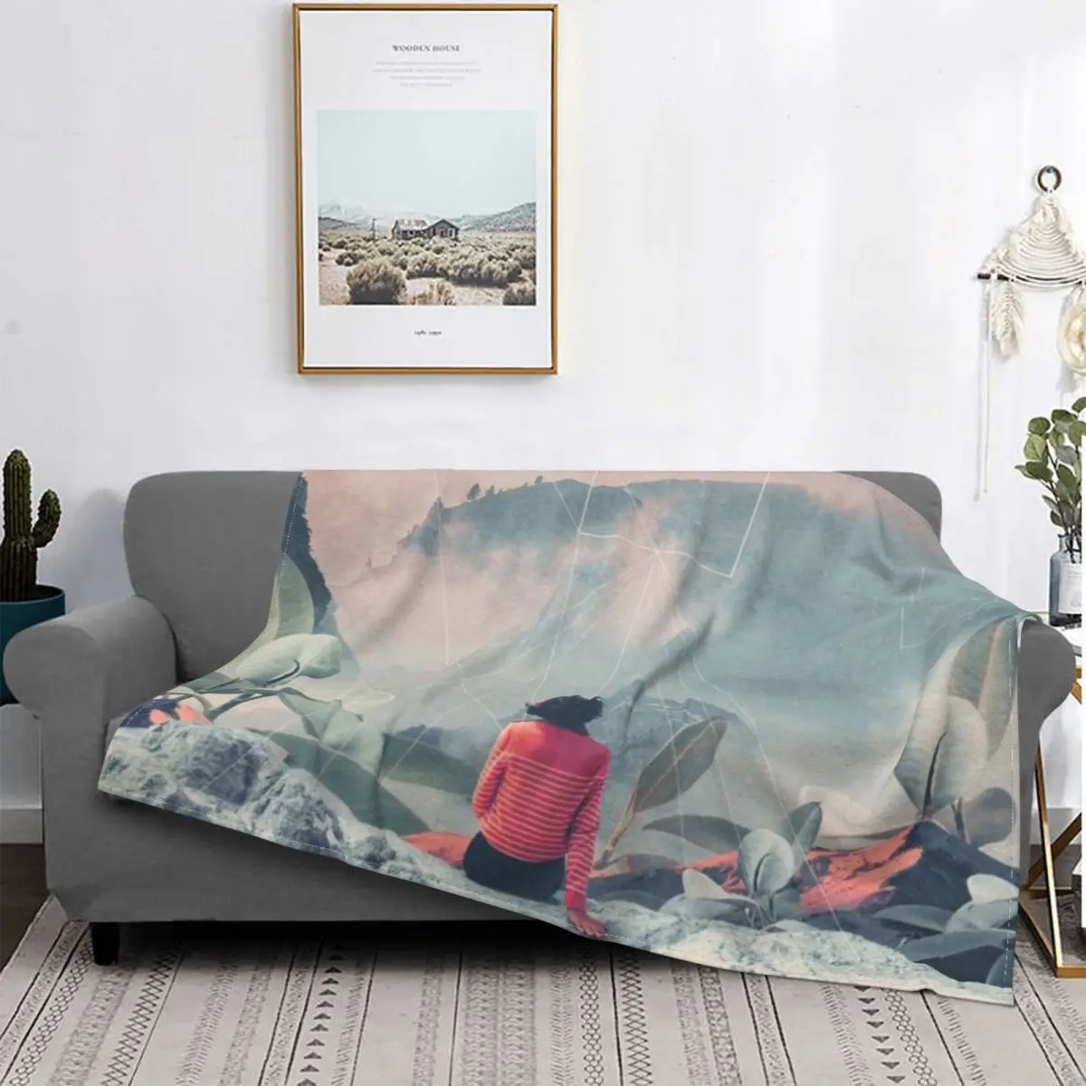 Потерянный в 17-го размера: ультрамягкое одеяло из микрофлиса