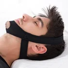 Неопреновый ремешок для подбородка против храпа ремешок для подбородка против апноэ раствор для поддержки апноэ сна вспомогательные инструменты для ухода за сном