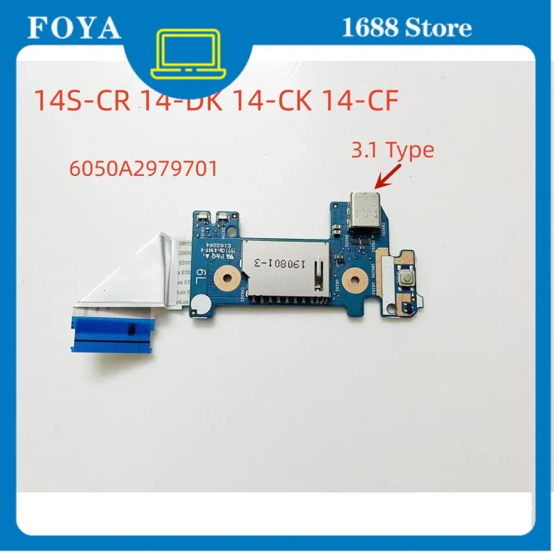 

Кардридер для ноутбука Hp 14S-CR 14-DK 14-CK 14-CF, USB 100% Type C