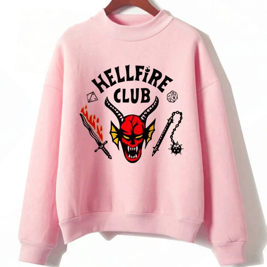 

Eddie Munson Hellfire Club hoodies women grunge 2022 women hoddies clothing printed