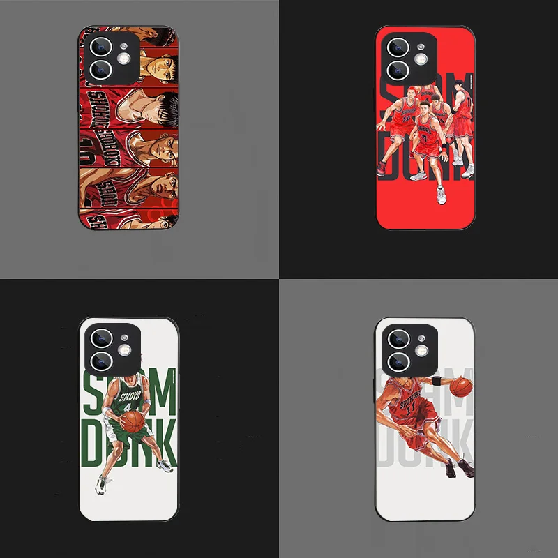 Черный силиконовый чехол для Samsung J6 J8 M15 M21 M30 M31 M51 M55 M60 S7 S8 Edge Prime Plus