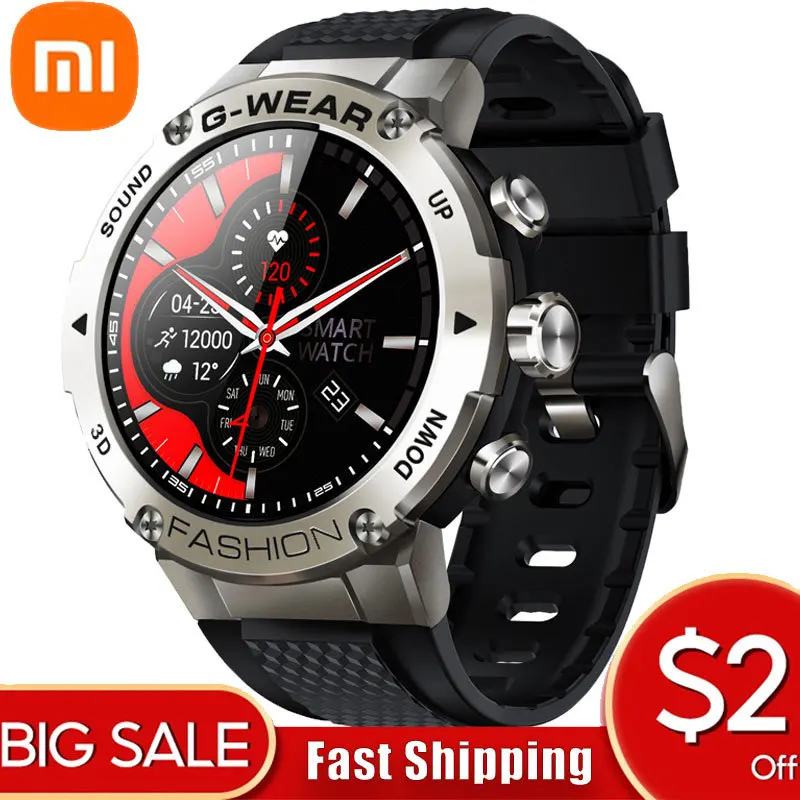 

XIAOMI K28N Smart Watch Men Women Watch Heart Rate Step Calorie Fitness Tracking Sports Waterproof Smartwatch For IOS Android