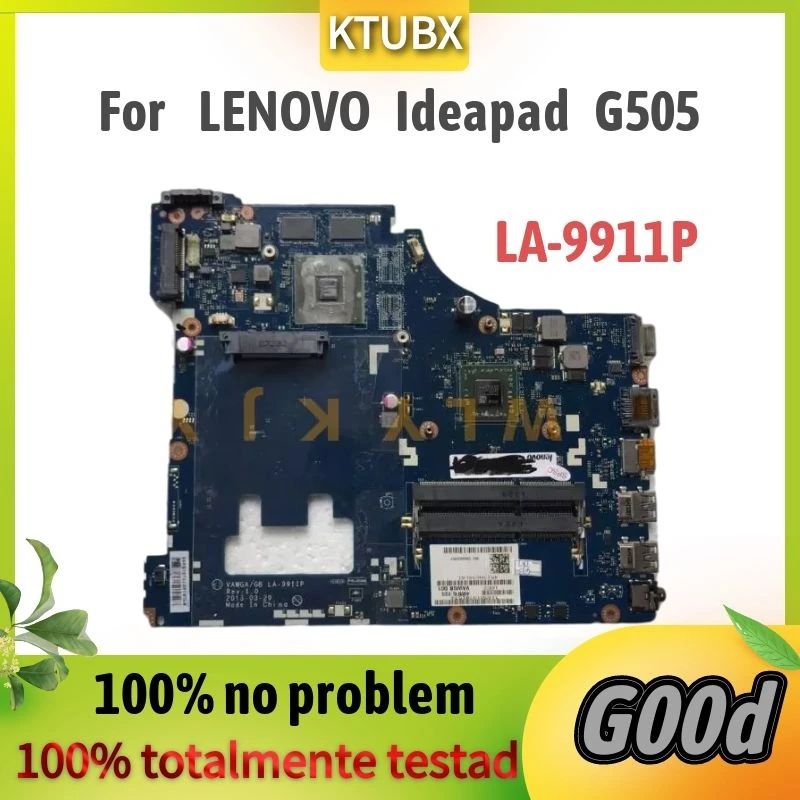 Фото Материнская плата для ноутбука LENOVO Ideapad G505 системная 90002997 LA-9911P 216-0841000 DDR3