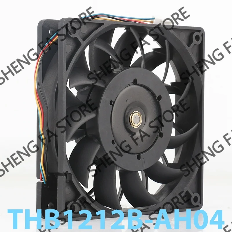 Фото Вентилятор охлаждения Delta THB1212B-AH04 24В 48В DC12В 3.00А AC EC 12025 120x120x25ММ 12СМ, ультрафиолетовый, для корпусов, с высоким объемом воздушного потока, для преобразователей №3