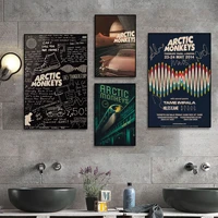 arctic monkeys anime posters for living room bar decoration wall decor