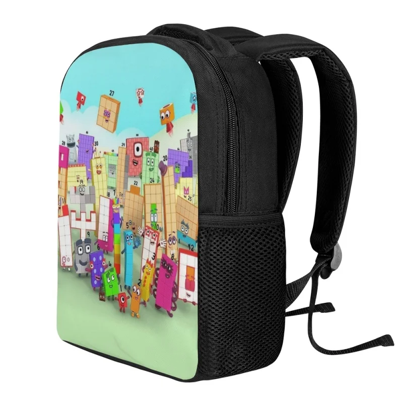 Number Blocks Shool Bags for Kids Boys Girls Mini Bookbags Kindergarten Baby Rucksacks Back to School Children's Book Bag 2023