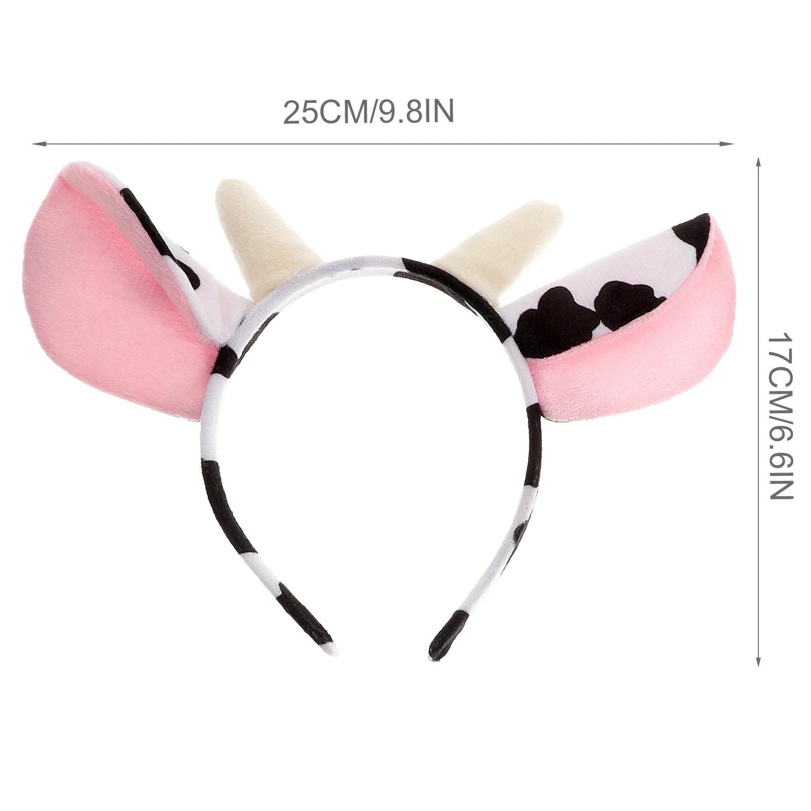 Костюмы на Хэллоуин из трех предметов корова для взрослых повязка голову с