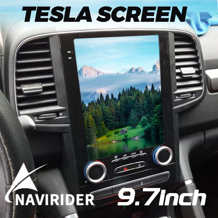 

Автомагнитола для Renault Koleos, Megane 2017, Tesla, Android 12, стерео, GPS, автомобильный мультимедийный аудиоплеер, 4G, сетевая навигация, головное устройство