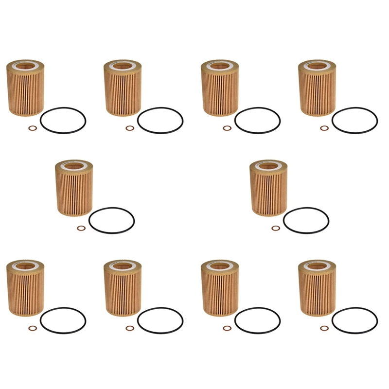 10X Hu925/4X масляный фильтр двигателя для Bmw 325Ci 330Ci X3 X5 Z4 Z3 325I 325Xi E36 E46 E60 E83 11427512300