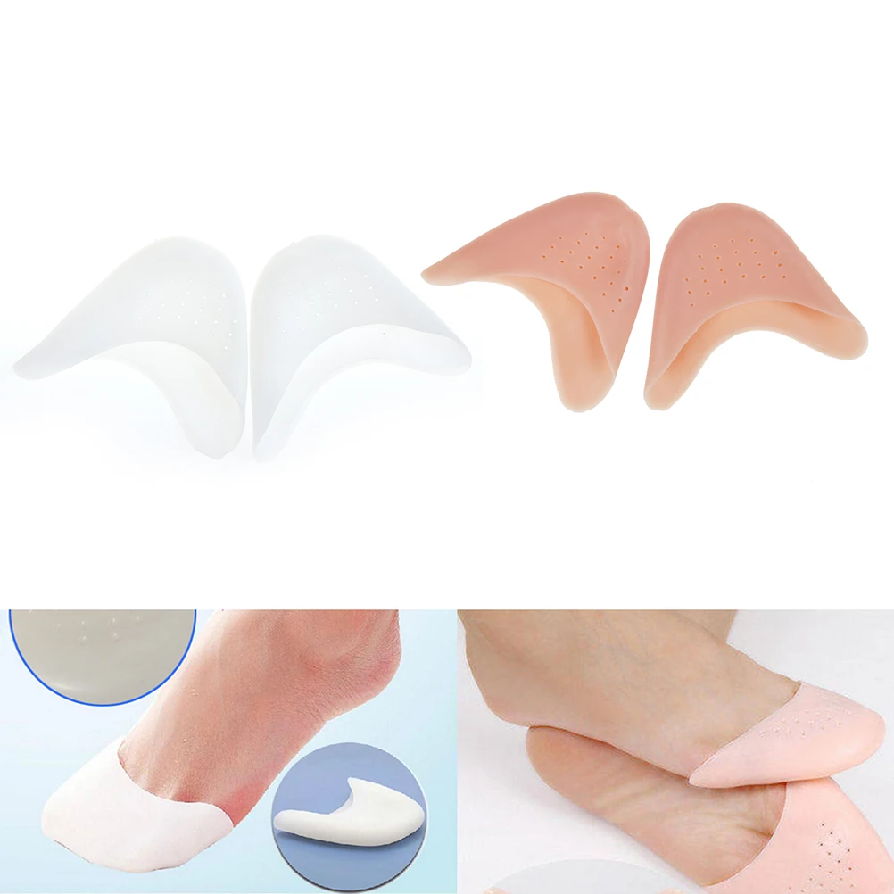 

2pcs Ballet Dance Shoe Pads Cushion Soft Silicon Gel Protector Pointe Toe Cover