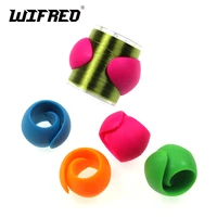 wifreo 4pcs fly tying silicone thread holder spool safe for sportfish tools bobbin holder and threader fly tying tool accessory