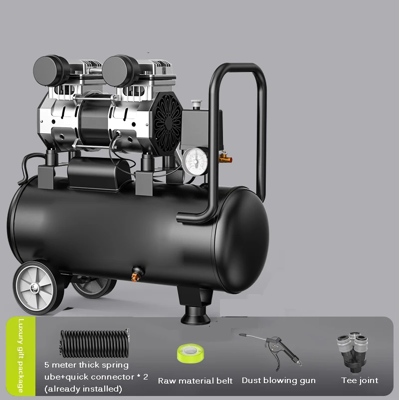 8/12/30/50l Portable Air Compressor Spray Painting High-pressure Air Pump Car Air Compressor 220v