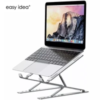 portable laptop stand aluminum notebook support computer accessories bracket macbook air pro holder foldable lap top base for pc