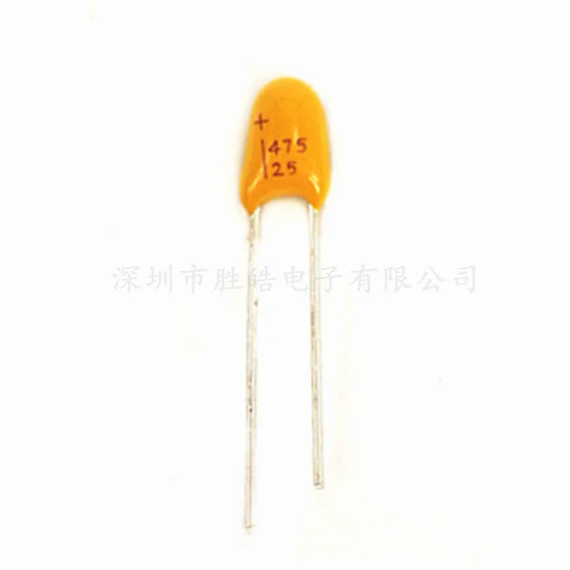 

10piece New Goods 25V 4.7UF 475 DIP Tantalum Capacitor High Quality