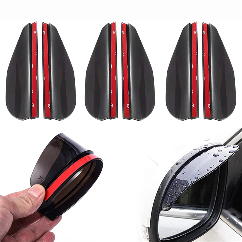 

2 шт./пара универсальный автомобильный чехол для зеркала заднего вида защита от дождя чехол от дождя для автомобиля чехол для зеркала заднег...