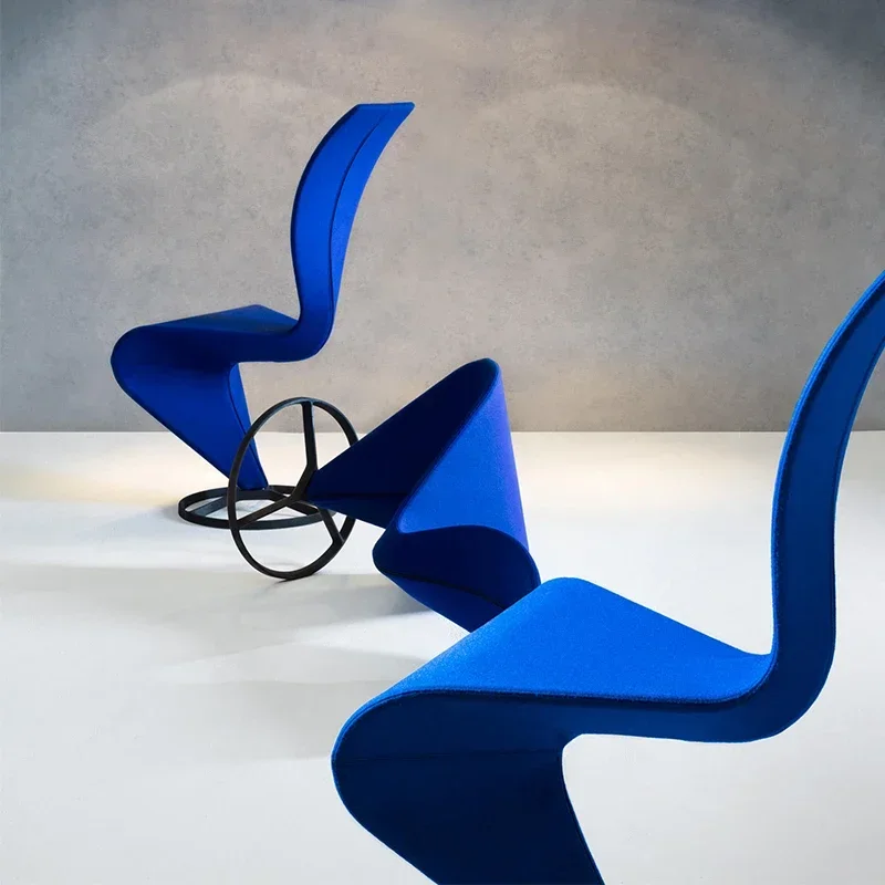 Скандинавский минималистичный дизайнер S-образной формы современная спинка для