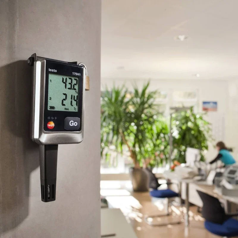 Регистратор данных Testo 175H1 с внешним правым датчиком USB 0572 1754