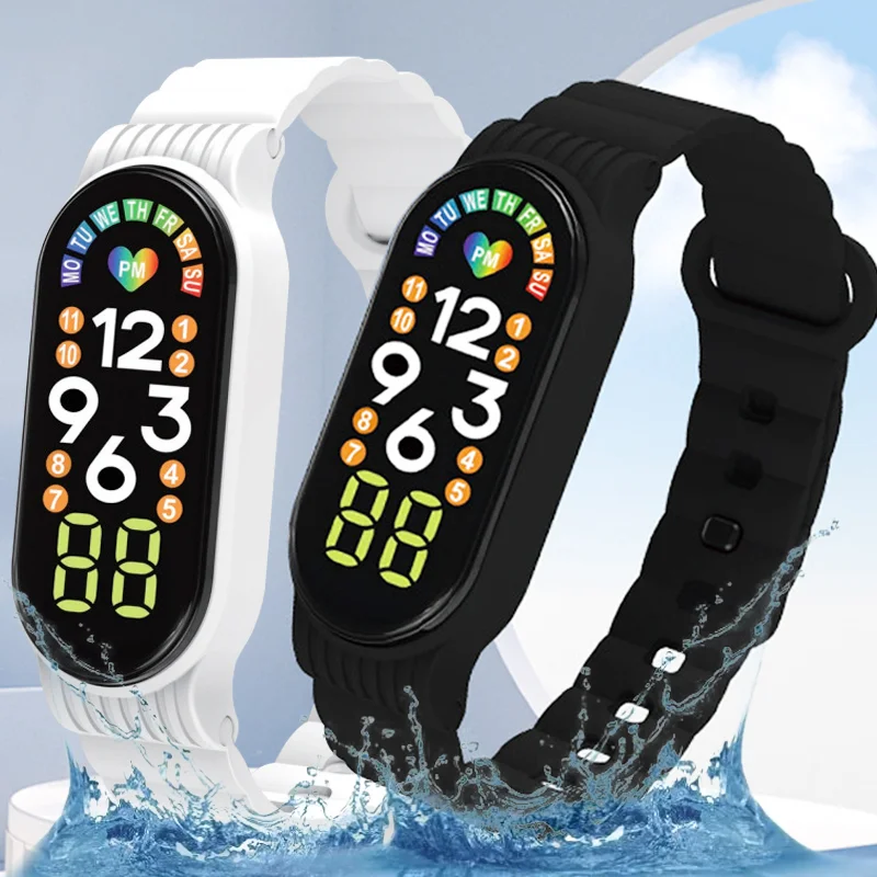 Рисунок 2 - Светодиодный электронные часы для