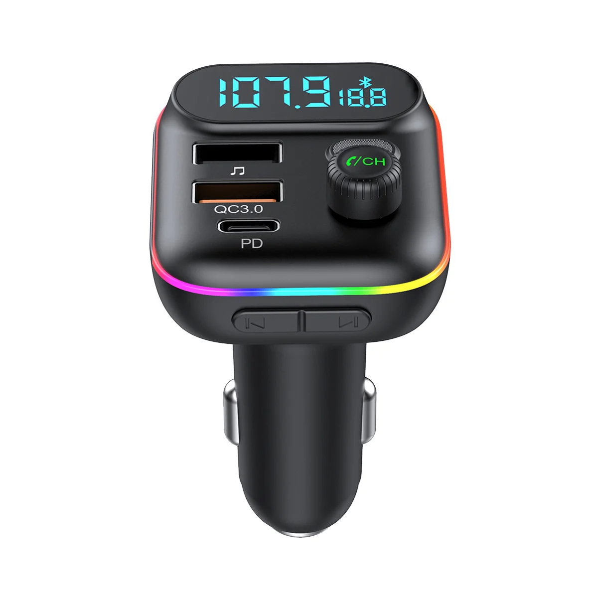 Автомобильный Bluetooth MP3-плеер T70 FM-передатчик универсальное зарядное устройство USB