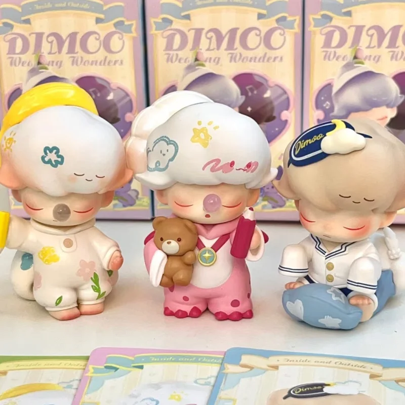 Горячая оригинальная серия Dimoo Weaving Wonders экшн-фигурка слепая коробка игрушка