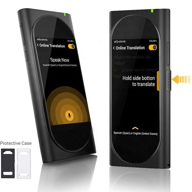 Langogo Genesis AI переводчик 100 + языки переводят умное путешествие голосовой синхронный перевод