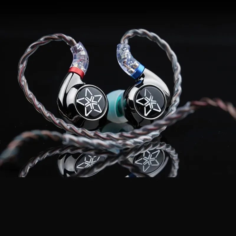 Фото FiiO FH11 1DD + 1BA Гибридные наушники-вкладыши IEM Hi-Res Audio со съемным кабелем 0,78 мм Hi-Fi стерео проводные наушники Уникальные №3