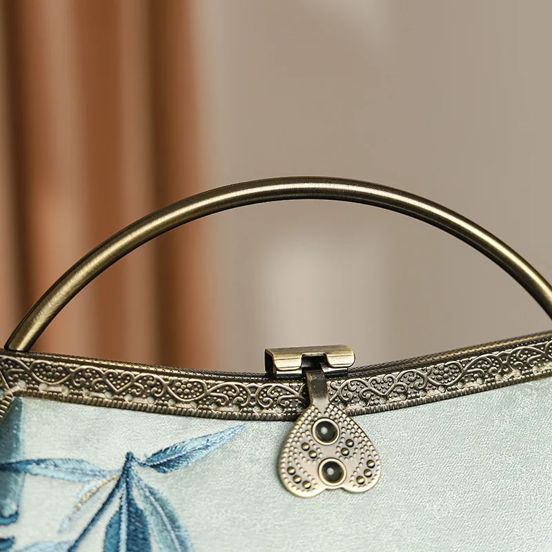 Бамбуковые винтажные женские вечерние сумки в китайском стиле