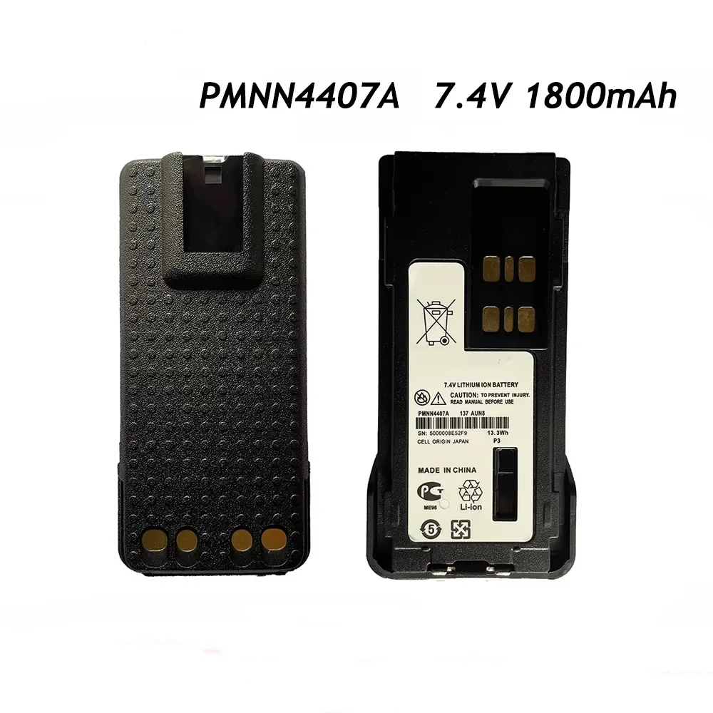 Аккумулятор для радиостанций PMNN4407 PMNN4407A 7 4 в 3000 Вт-ч Motorola XPR 1000 3500e APX DP4000 DGP5550 DEP550