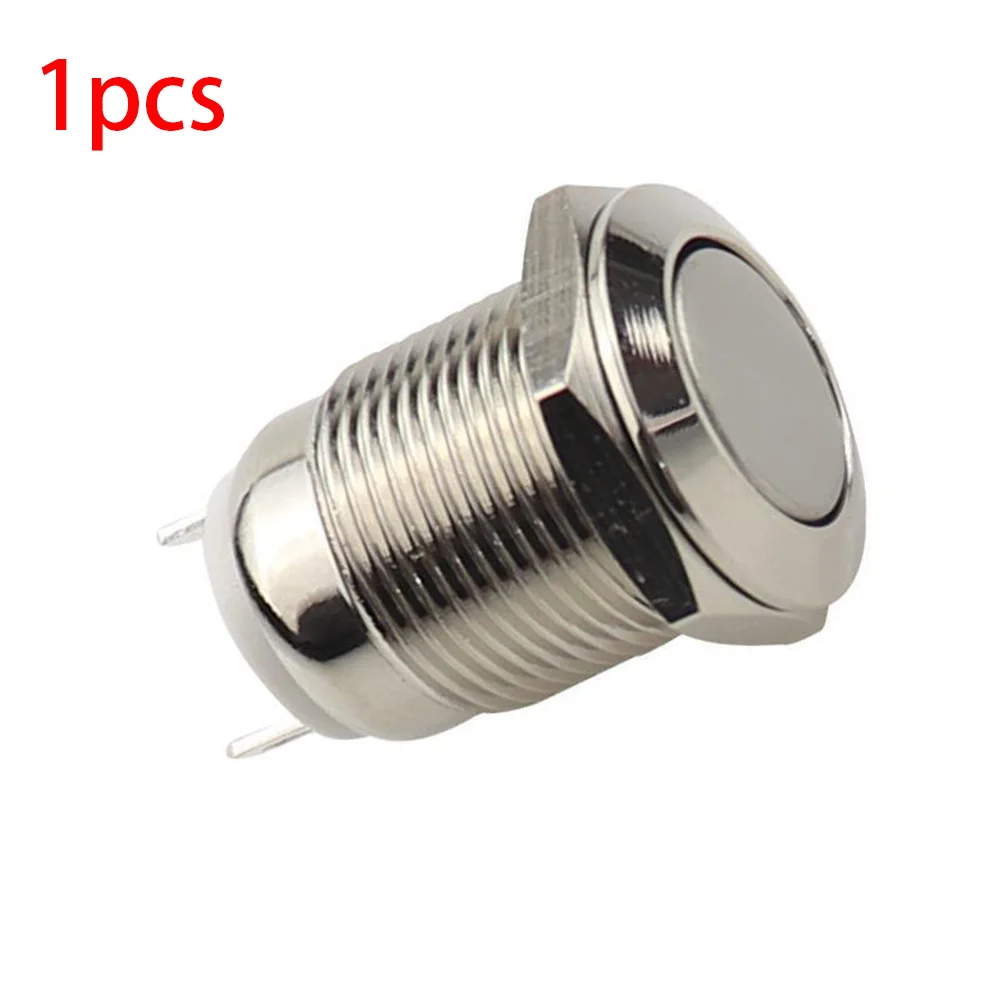 

Button Switch Push Button Switch Waterproof 2 Feet Anti-high Temperature High Head Nickel Plated Brass No Light