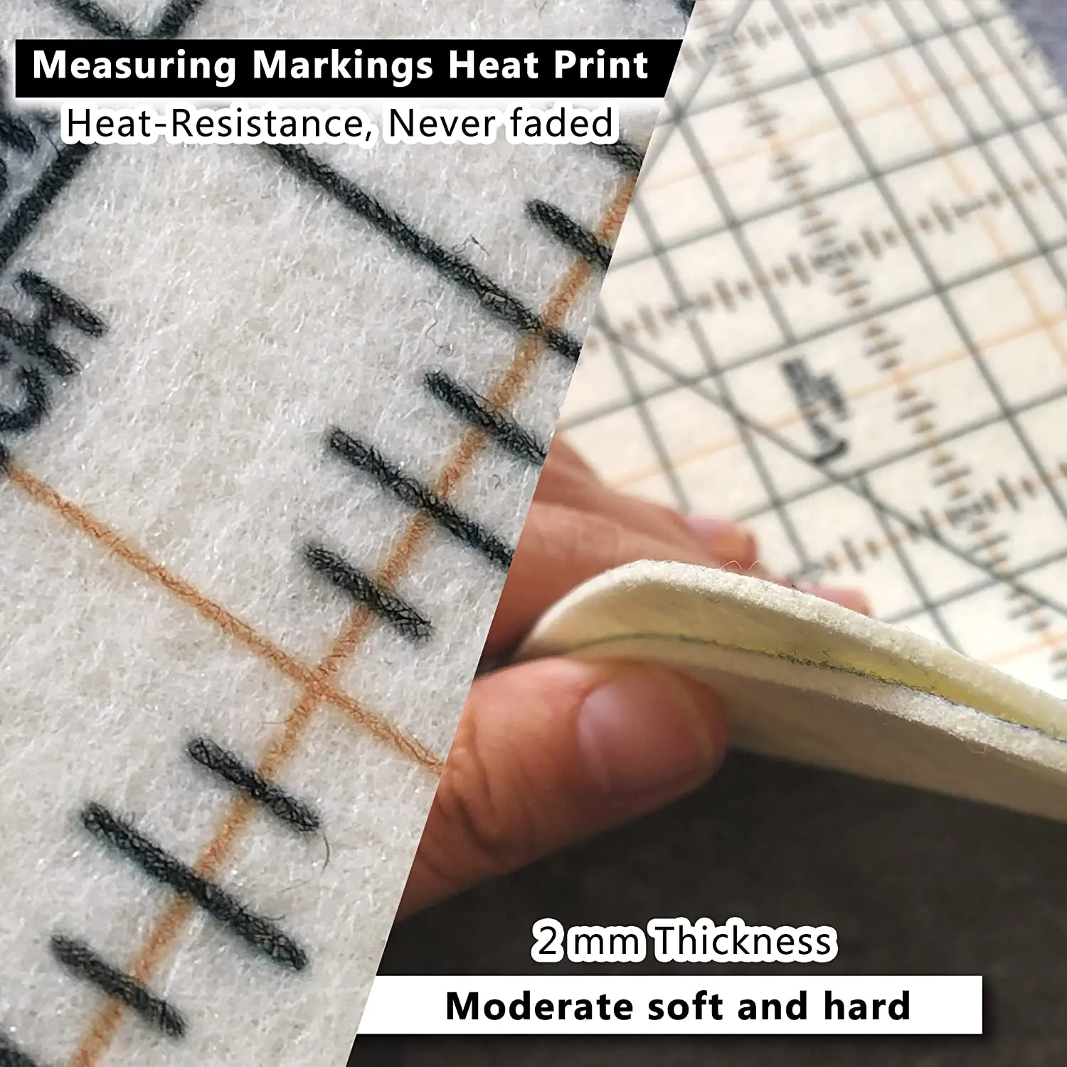 Линейка с подолом многофункциональная приспособление для глажки швов ручной