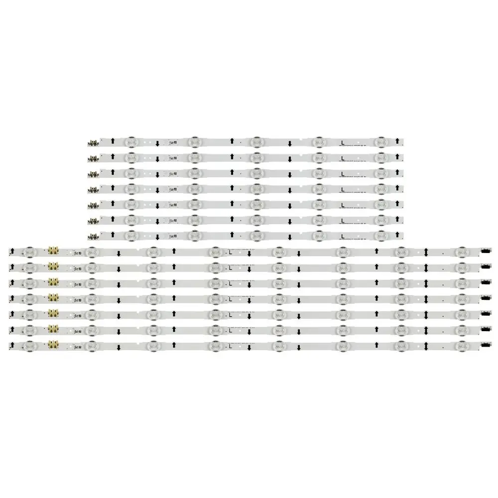 Kit/14pcs TV LED Strips For UE60H6400 UN60H6350 UN60H6400 UN60J6300 UN60H6300