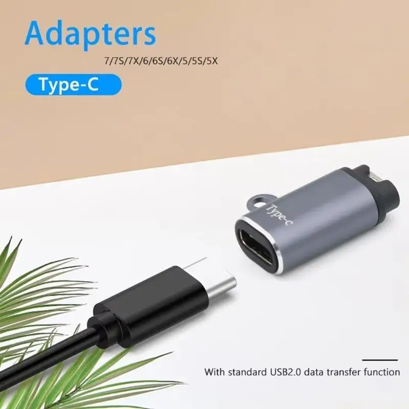 Фото Зарядный адаптер M5TD типа C/8Pin/5Pin/DC5521 для умных часов 7/6/5 №2