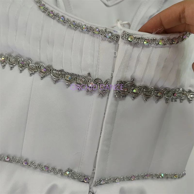 Балетный костюм-пачка с цветочным принтом