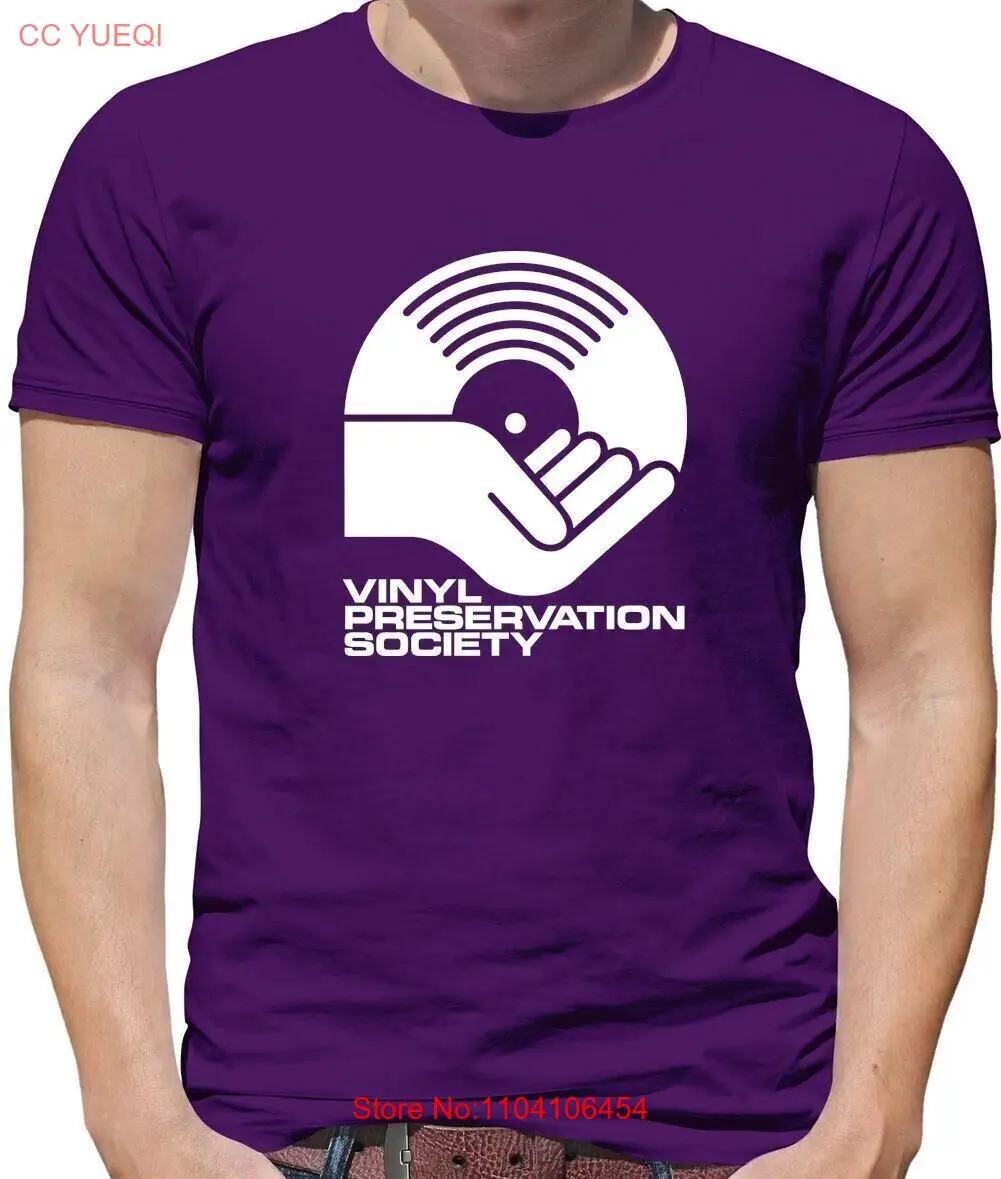 Общество сохранения винила — мужская футболка музыка DJ Love Vinal Gig Record